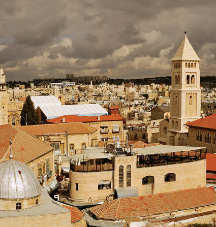 Eagles Eye view of Jerusalem