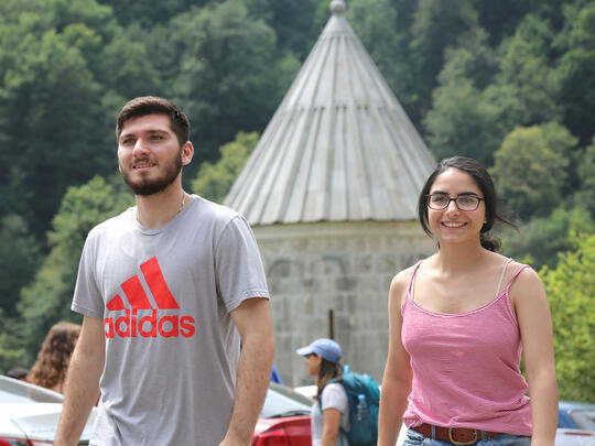 YSIP Participants at an Armenia Tour